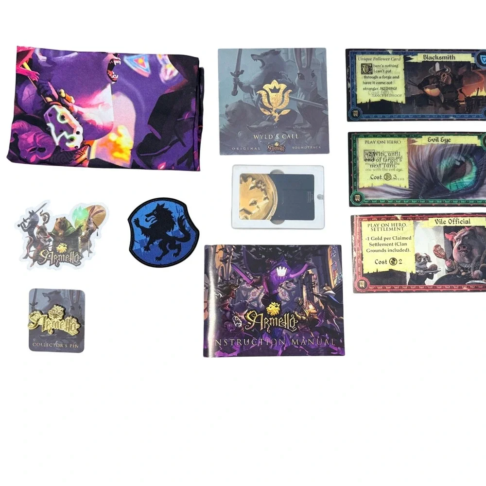 Armello IndieBox Limited Edition #0436/5300 Complete PC Mac Linux Collector Box